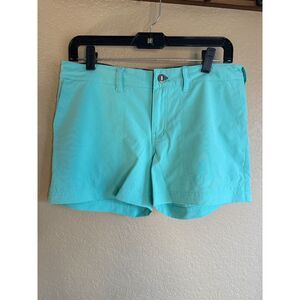 Patagonia Happy Hike Hiking Shorts Seafoam Green Womens 6